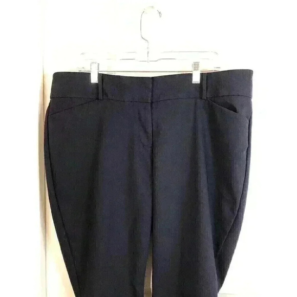 Loft Plus Marissa Size 16 Navy Blue Dress Pants Skinny - Picture 2 of 8